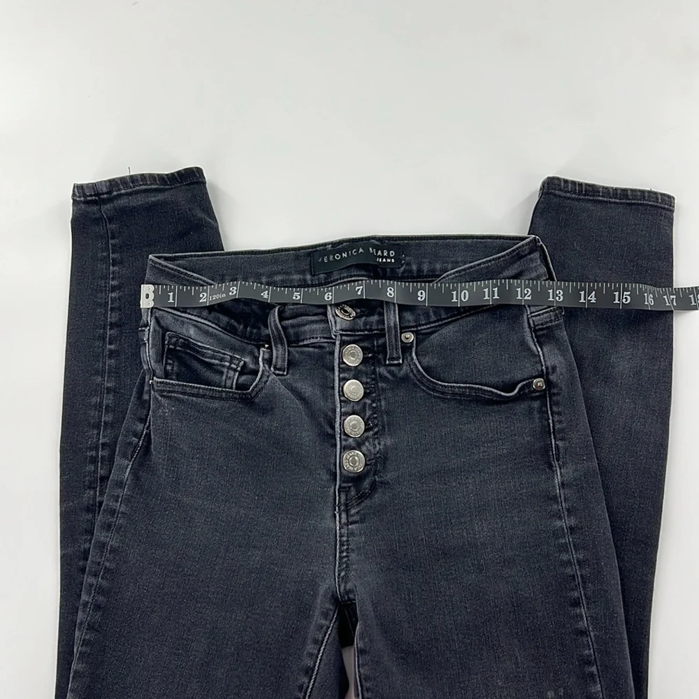 Veronica Beard jeans Debbie skinny high rise Ankle-Crop Skinny size‎ 26